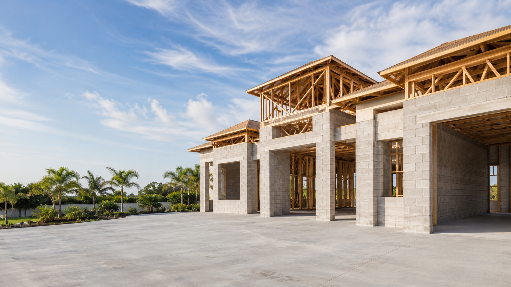 Shell construction services in Florida