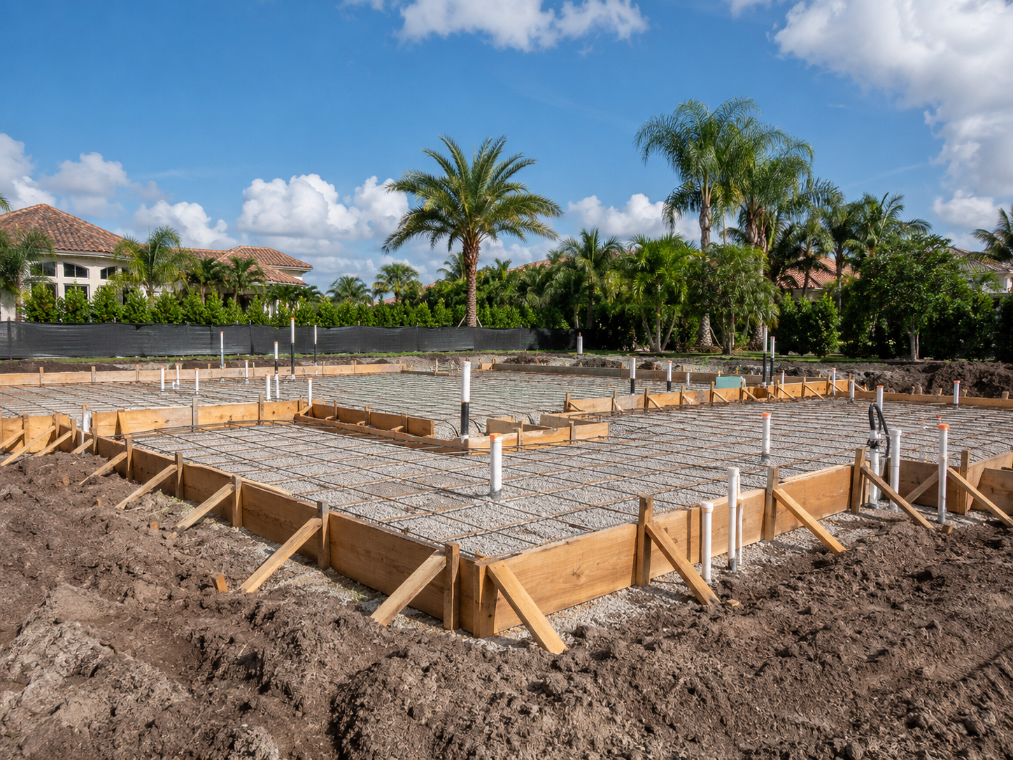 Concrete and slab construction